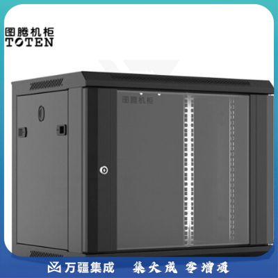 图腾（TOTEN）W2.6409 网络机柜9U 19英寸标准网络机柜 UPS电源 黑