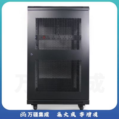 大唐保镖 网络机柜 20u标准19英寸1米高600深 板材1MM厚 弱电交换机监控UPS网络机柜加厚 K36620