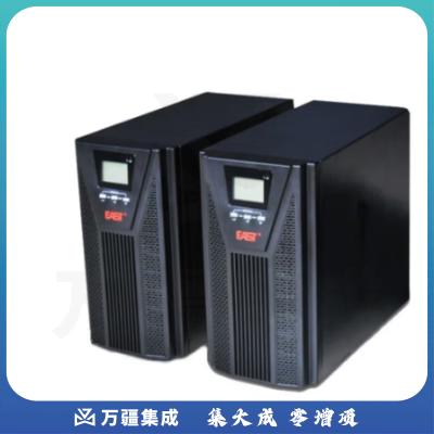 易事特UPS不间断电源EA906S高频在式1KVA900w外接蓄电池备用电源