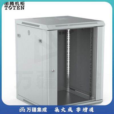 图腾(TOTEN) W26615 网络机柜15U 挂墙机柜 壁挂式/机架/交换/UPS机柜 白色