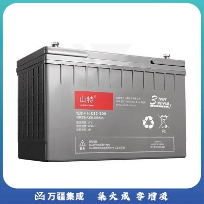 山特（SANTAK） C12-100   山特UPS电源电池免维护铅酸蓄电池 12V100AH