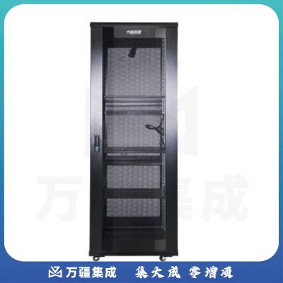 大唐保镖 机柜 32U 板材1MM厚 网络机柜1.6米UPS交换机柜 K36632