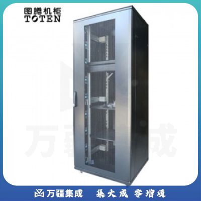 图腾（TOTEN） G38237 网络机柜 37U加厚机柜 服务器机柜 网孔门机柜 机箱机柜 UPS 图腾机柜G38237