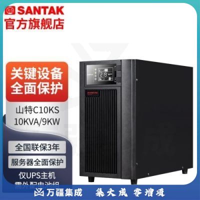 山特（SANTAK）C10KS ups不间断电源在线式稳压10KVA/9KW C10KS主机