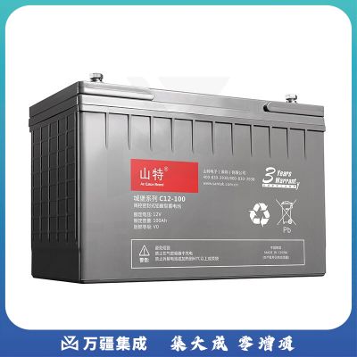 山特(SANTAK) C12-100   山特UPS电源电池免维护铅酸蓄电池 12V100AH