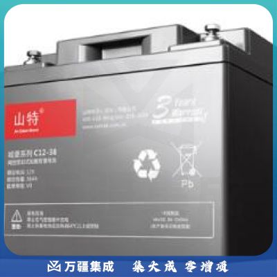 山特（SANTAK）C12-38山特UPS电源电池12V38AH（SC202110221044027235a）