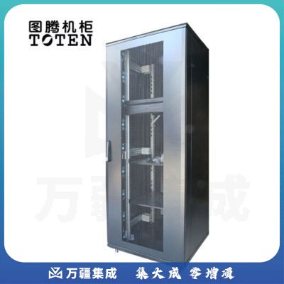 图腾(TOTEN) 图腾机柜G38042 标准19英寸网络服务器机柜 42U加厚 交换机 UPS