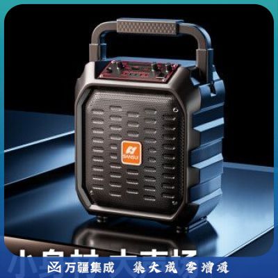 山水（SANSUI）D39 无线蓝牙音箱大音量广场舞音响小型家用户外收音机手提便携式地摊摆摊喇叭收钱 无咪