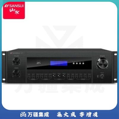 山水（sansui）KF9 家庭ktv音响功放机 定阻功率放大器家用卡包音箱专用 高保真蓝牙无线大功率音乐功放