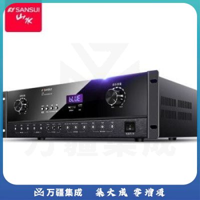 山水（sansui）DM2 家庭ktv音响功放机 定阻功率放大器 家用卡包音箱专用 高保真蓝牙无线大功率音乐功放