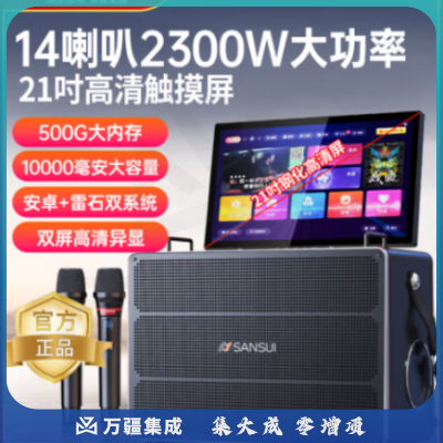 山水（SANSUI）E28旗舰版【2300W+影院级音效】音响套装 户外蓝牙音箱 E28旗舰版【2300W+影院级音效】