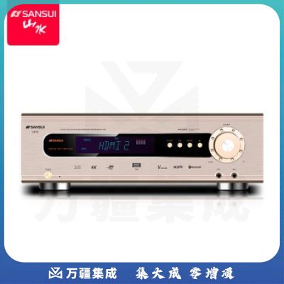 山水（sansui）ux70 音响功放 家庭影院5.1声道AV功放机 无线蓝牙 峰值1200W