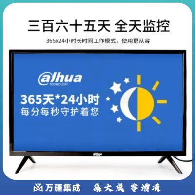 dahua大华监视器 监控专用高清显示屏LED液晶显示器 43寸4K监视器 DH-LM43-F400