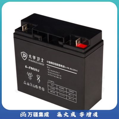 大华卫士（DAHGUARD）6-FM20J  胶体蓄电池 12V20AH