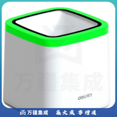 得力（deli）扫码盒子二维码扫描平台餐饮零售商场超市手机付款码语音播报收款支付盒子14964 14964（白色）