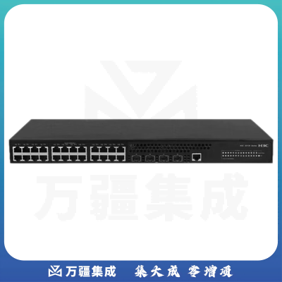 华三（H3C）S5130S-28TP-EI L2以太网交换机主机,支持24个10/100/1000BASE-T电口,2个GE Combo电口