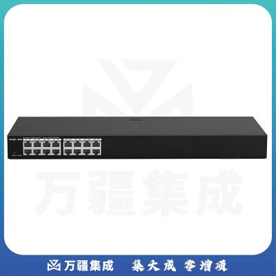 锐捷（Ruijie）16口千兆交换机智能网管型 RG-ES216GC 办公家用宿舍监控工程交换器 企业级安防网络分线器