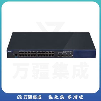 锐捷 （Ruijie） RG-S2910-24GT4XS-E 24口千兆网管新一代高效节能性交换机
