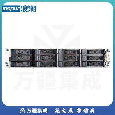 浪潮（inspur） AS2200G2磁盘阵列存数据存储服 务器 大盘位主机 双控｜64G｜8*1G｜12*4T SAS｜双电
