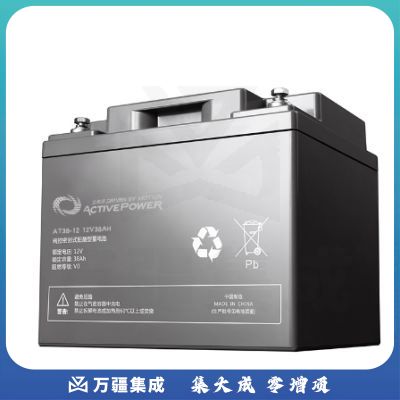 艾泰沃 铅酸免维护蓄电池12V38AH