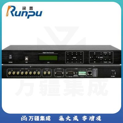 润普RP-SXB04 国产化音视频会议室标清视像跟踪处理器