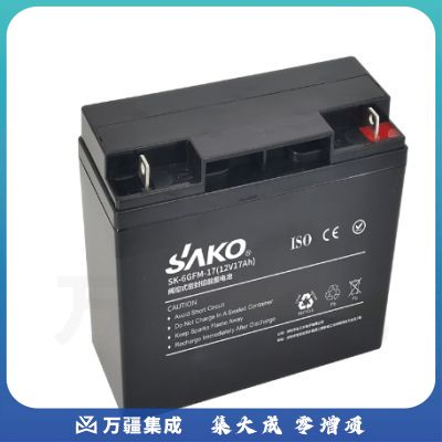 三科SAKO 12V17AH免维护铅酸蓄电池
