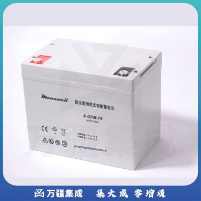 曼尼威(Mannweii) 12V75AH 不间断电源 铅酸蓄电池