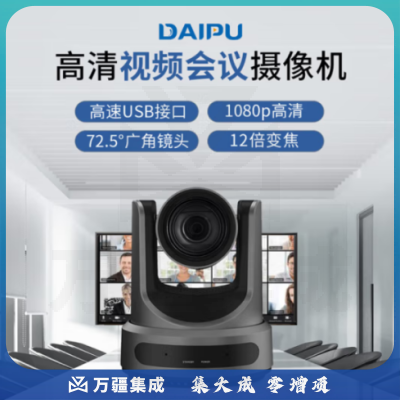 戴浦DP-UY12R 高清视频会议摄像头 视频会议摄像机直播录播摄像机