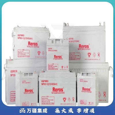雷诺士（Reros）38-12C电池 （10年长寿命 Reros 12V/38AH ）