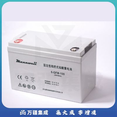 曼尼威(Mannweii) 6-GFM-100 不间断电源 铅酸蓄电池