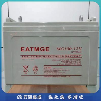 伊顿梅兰(EATMGE) 12V-100AH不间断电源电池（只）（国产）