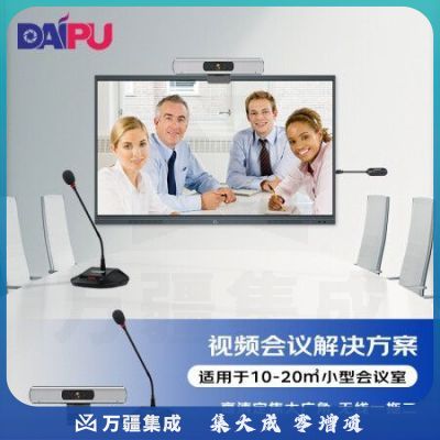 戴浦DP-ST10 视频会议解决方案 (高清摄像头DP-VX200U+无线鹅颈会议麦克风DP-MX8N)适用于10-20㎡
