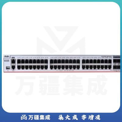 锐捷（Ruijie）RG-S5760C-48GT4XS-X 强三层千兆交换机 48电口 4个1G/10GSFP+光口（含配件组合RG-PA150I-F、支持1+1电源冗余）