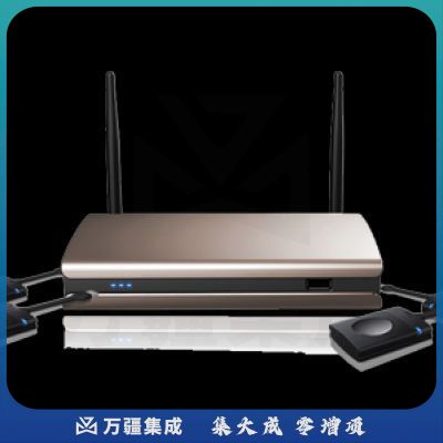 宝疆 Y400 商务无线投屏器手机平板电脑同屏器无线投影网关HDMI无线传输器会议系统 拍拍投屏器 （四画面）