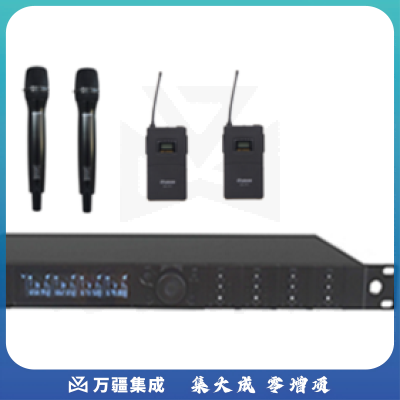 湖山一拖四无线话筒DS-UT40