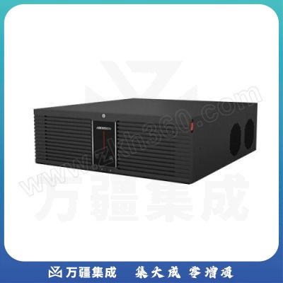 HIKVISION/海康威视 网络监控硬盘录像机64路16盘位4K高清NVR兼容8T硬盘DS-8864N-R16/4K