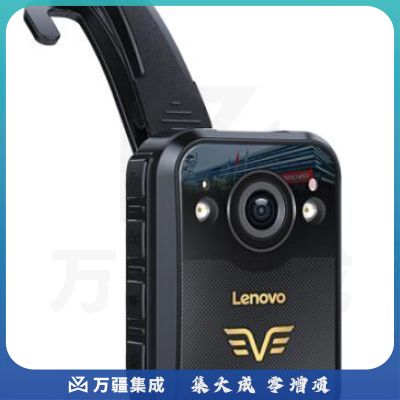 联想(Lenovo)DSJ-2W执法记录仪高清 微型轻薄随身摄像64G 大容量可扩展专业便携4800万像素黑色