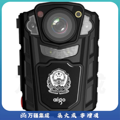 爱国者（aigo） DSJ-R2 执法记录仪 警用版 红外夜视1080P便携加密激光定位录音录像拍照对讲 32G