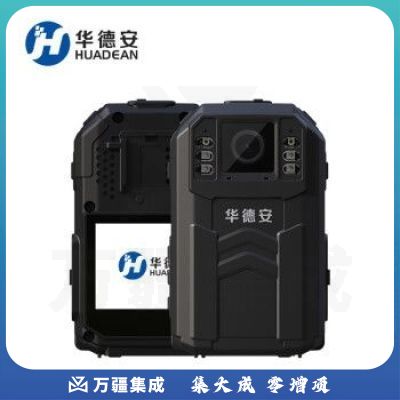 华德安DSJ-4H执法记录仪3600万像素摄录机高清红外夜视小巧便携随身胸前佩戴现场安保巡检记录仪器 64G内存
