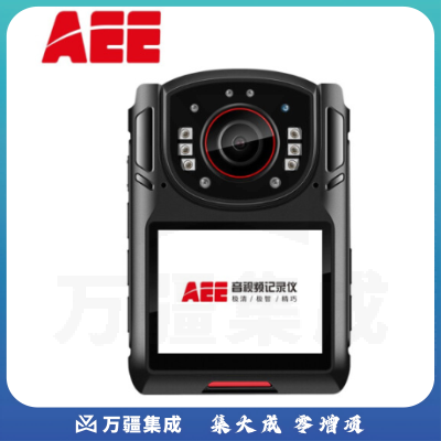 AEE执法记录仪DSJ-K7 4K高清红外夜视6400万像素便携随身记录256G