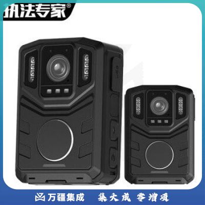 执法专家 DSJ-D9 执法记录仪4800万像素4K高清屏分辨率长续航双电板夜视胸前佩戴随身现场执法仪 标配512G