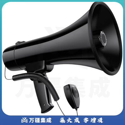 标燕 喊话器户外大功率喇叭扩音器 大功率宣传USB插卡手持防汛地摊录音扬声器 50w 2200毫安电池1600米传音