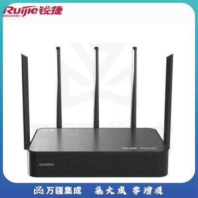 锐捷(Ruijie)RG-EG105GW-E 企业级WiFi6无线路由器 双WAN口 企业级千兆网关路由器 内置AC
