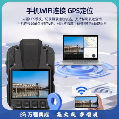 执法1号DSJ-V8执法记录仪4K高清夜视胸前佩戴执法仪256G WiFi GPS版