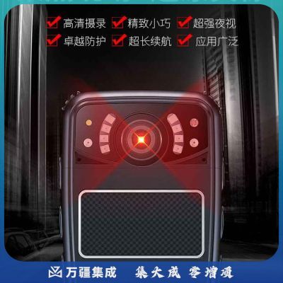 联想(Lenovo)执法记录仪 32G专业高清微型随身红外夜视22小时连续录像DSJ-5W黑色