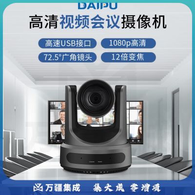 戴浦DP-UY12R 高清视频会议摄像头 视频会议摄像机直播录播摄像机