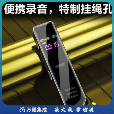 新科（Shinco）录音笔32G大容量专业录音器A02 高清降噪超长录音 商务办公会议培训学习录音设备 黑色