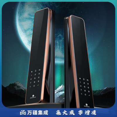 德施曼（DESMAN）虹膜识别智能门锁 可视猫眼指纹锁 密码防盗门电子锁K10