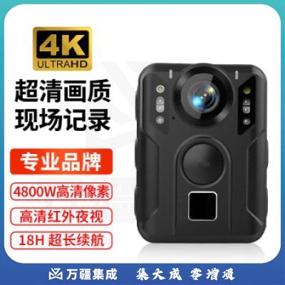 准航DSJ-D8 32G执法记录仪随身执法仪4K高清视频微型2160P红外夜视