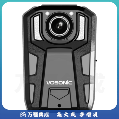 群华（VOSONIC）F6头盔摩托车行车记录前后双摄防水防尘防沙耐高温耐低温旋转式128g